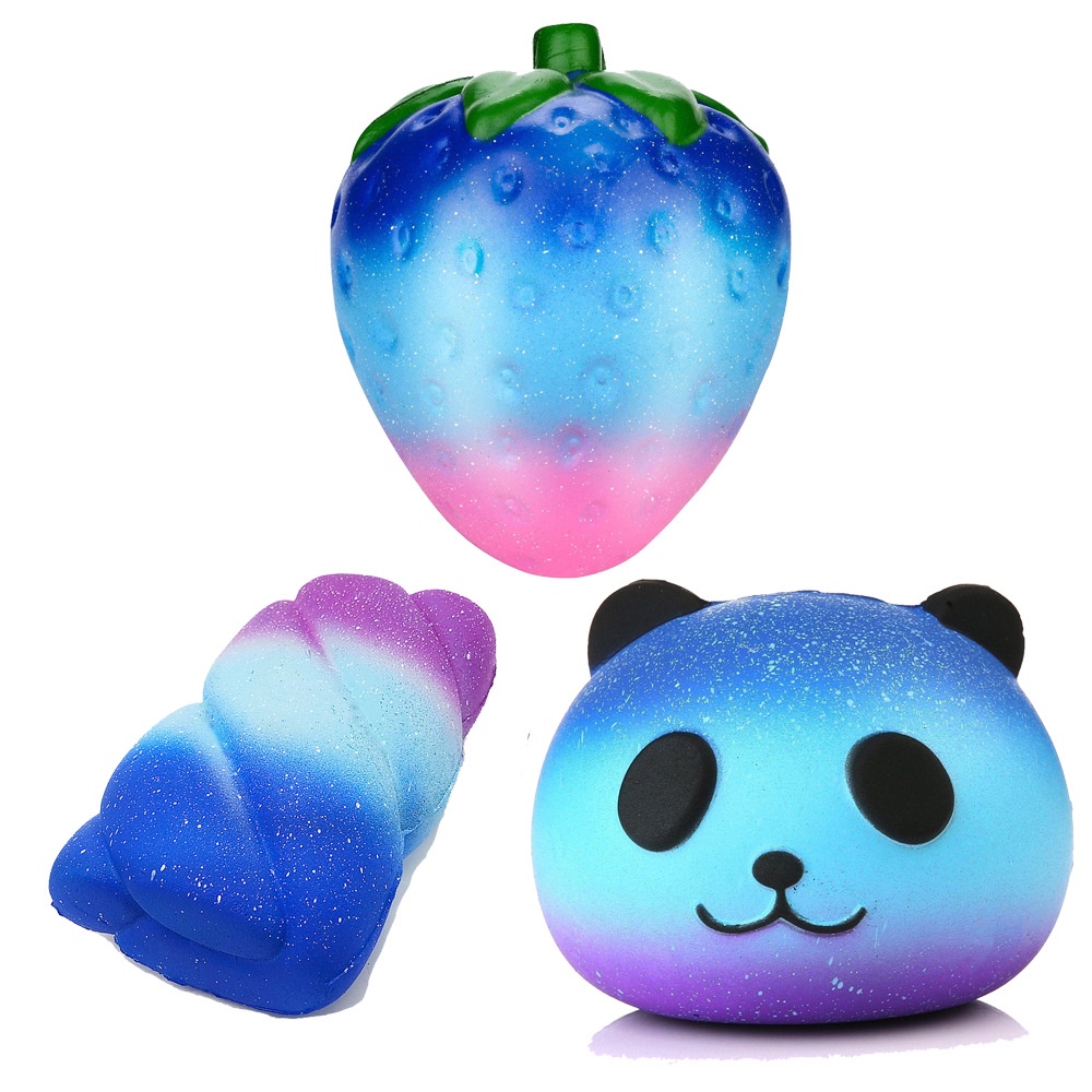 Squishy Lớn JUMBO Hình bạch tuộc xanh bình hoa Đồ Chơi Xốp Giảm Stress Hình mềm mịn dễ Thương đàn hồi Cho Bé