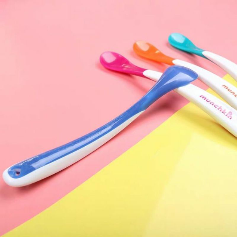 Thìa báo nóng, thìa ăn dặm thương hiệu Munchkin - Mỹ