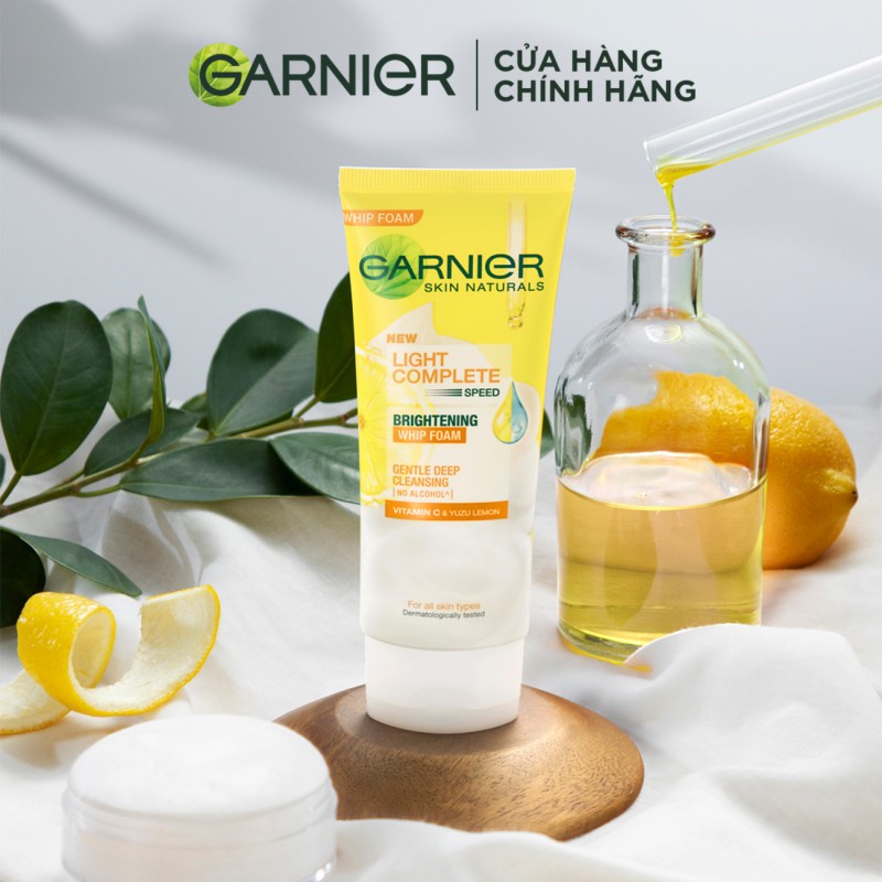 [Mã FMCGMALL -8% đơn 250K] Sữa rửa mặt tạo bọt sáng da Garnier Whip Foam 100ml | BigBuy360 - bigbuy360.vn