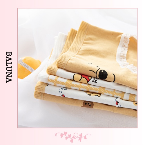 Set 5 quần lót cotton nữ họa tiết kháng khuẩn dễ thương cute thông hơi hút mồ hôi Baluna QL56