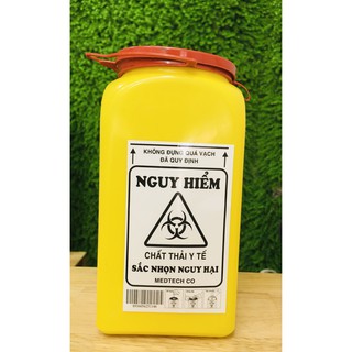 Bình Hủy Kim Tiêm Y Tế 1.5 Lít