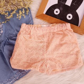 Quần short ren Zr bé gái