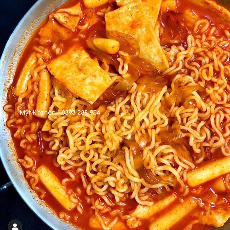 Mì Vắt Ramen Hàn Quốc Sợi To