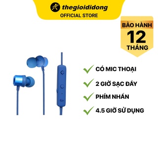 Tai nghe Bluetooth nhét tai Mozard S205A Xanh - Chính hãng BH 12 tháng - Thời gian sử dụng 4.5 tiếng