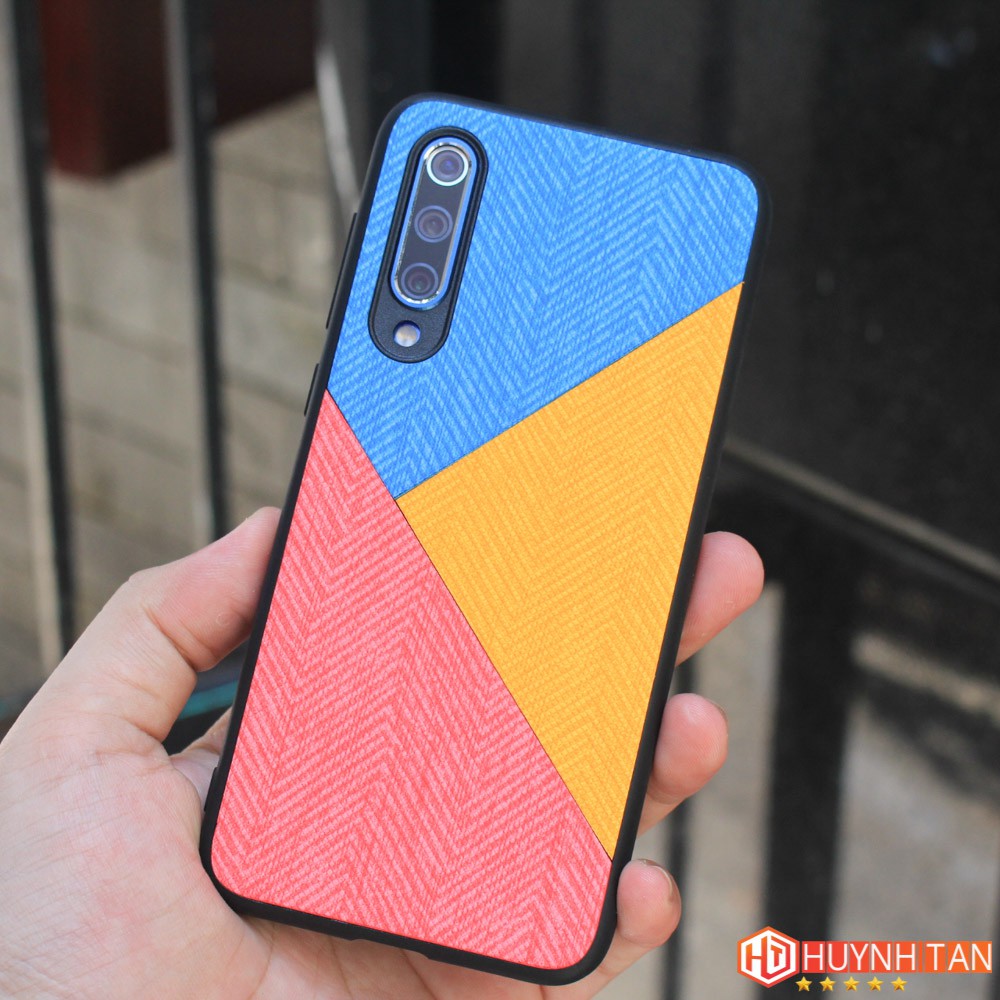 Ốp lưng Xiaomi Mi 9 SE vân vải jean 3 màu độc đáo (Xanh Dương như ảnh bìa)