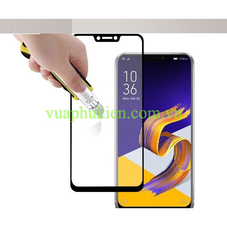 Dán kính cường lực dành cho Asus Zenfone 5 2018 Ze620KL full màn hình 5D