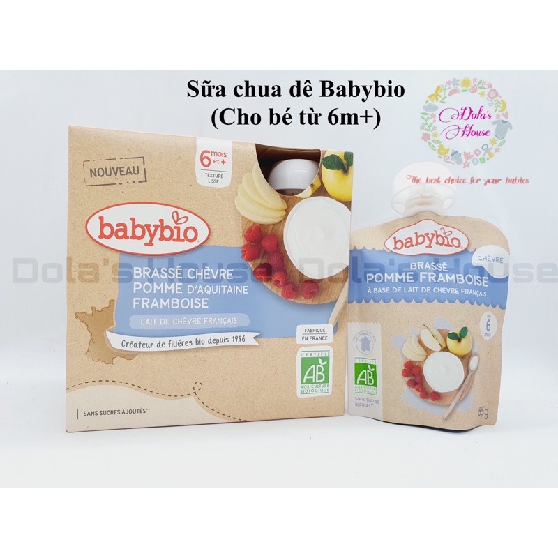 SỮA CHUA SỮA DÊ BABYBIO