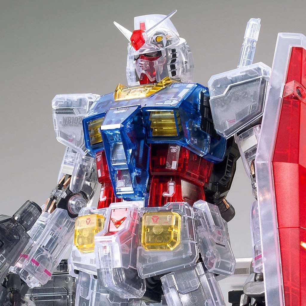 Mô Hình Lắp Ráp Gundam MG RX-78-2 ver 3.0 Clear Color (The Gundam Base Limited) Bandai