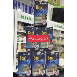 CHÍNH HÃNG BOTANIA Bonisleep - Giảm căng thẳng thần kinh, Hỗ trợ giảm căng thẳng thần kinh, giảm stress tạo giấc ngủ sâu
