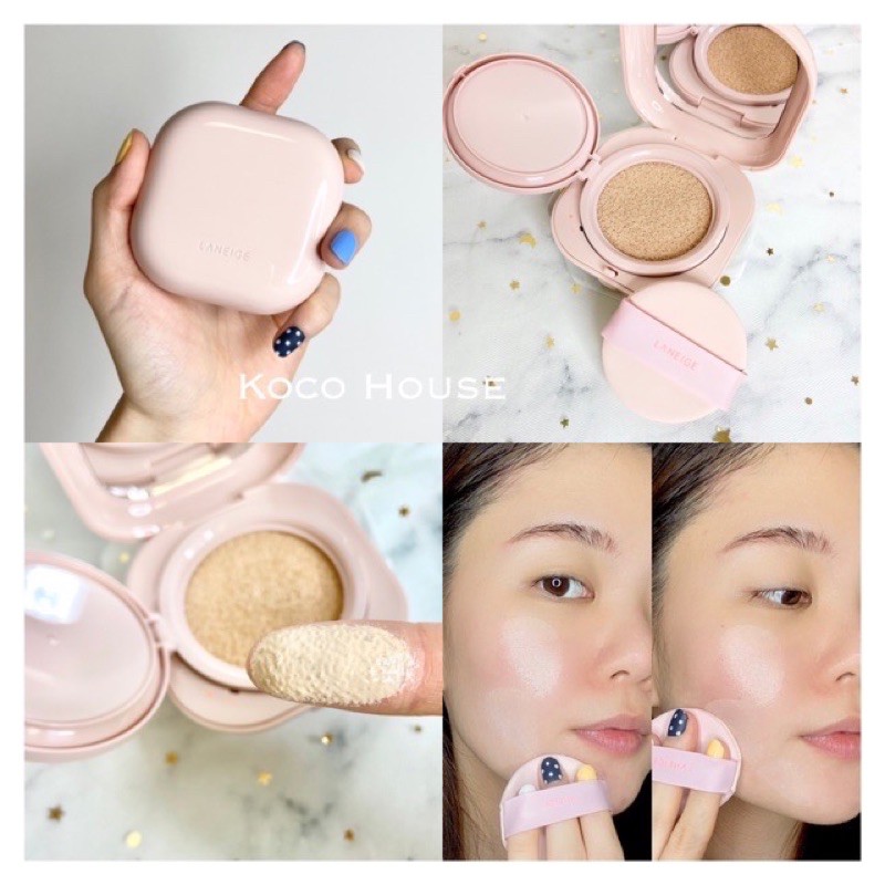 Phấn nước LANEIGE NEO CUSHION GLOW hồng