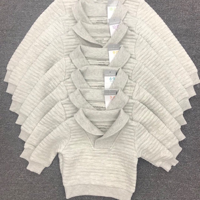[PRIMARK XUẤT XỊN] Áo nỉ mềm đáp tay Primark bé trai