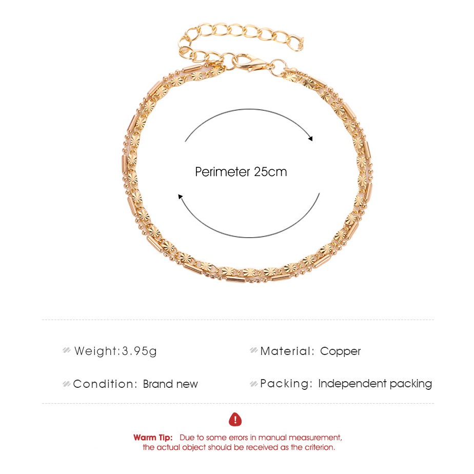 Lắc chân thanh lịch thời trang dành cho nữ | BigBuy360 - bigbuy360.vn