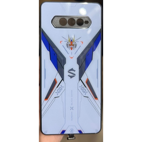 Ốp tản nhiệt Gundam có đèn led cho điện thoại Blackshark 4/ Blackshark 4 pro