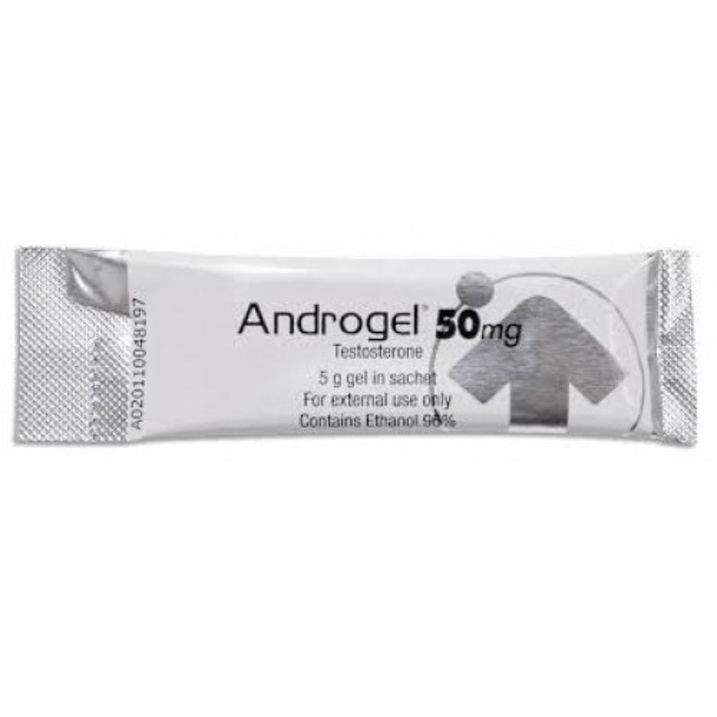 Gel bôi da ANDROGEL 50mg  Tăng cường sinh lý cho phái mạnh