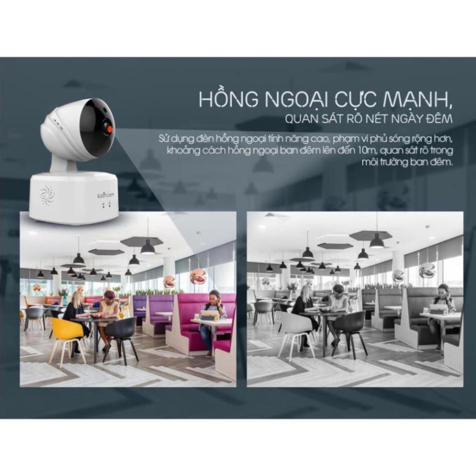 [Xã Kho] Camera Wifi Ebitcam E2 720P - Camera Không Dây Ebitcam Đời Đầu, Cực Bền, Siêu Nét, kèm thẻ 32GB/64GB/128GB | BigBuy360 - bigbuy360.vn