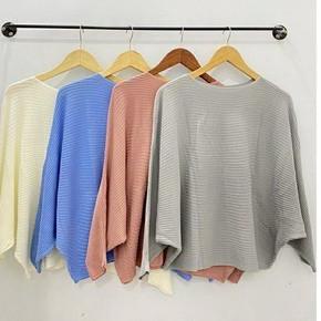 (42) Áo Len Cánh Dơi Zaneta Hàn Quốc Cao Cấp SFD-73