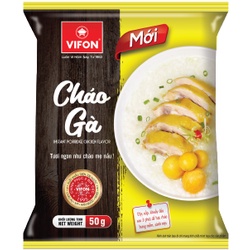 Cháo các loại Cháo thịt bằm,Cháo cá,Cháo gà Vifon/Cháo thịt bằm Gấu Đỏ/Cháo Yến Việt gói 50g