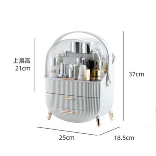 KỆ ĐỰNG MỸ PHẨM -KỆ ĐỂ ĐỒ TRANG SỨC CHỐNG BỤI CHỐNG NƯỚC