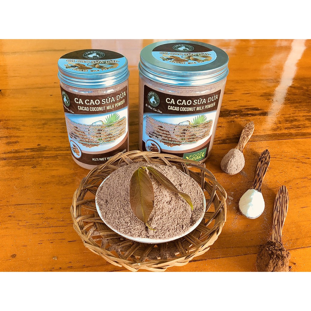 Bột CACAO Sữa Dừa Cocofarm