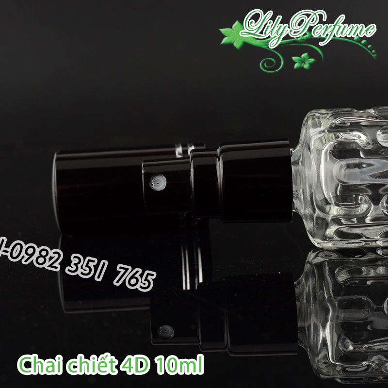 Lọ chiết nước hoa 10ml 4D khổ qua - LỌ RỖNG