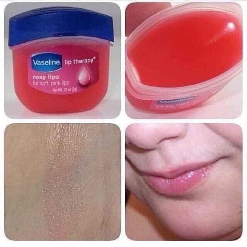 dưỡng môi vaseline