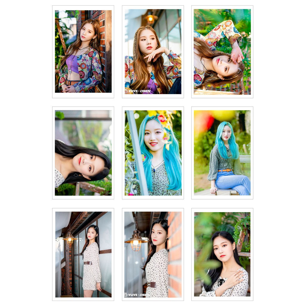 [Ép Lụa] Lomo Card LOONA - STAR ROAD ( 45 ảnh )