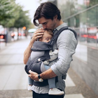 Địu cho bé Ergobaby 360 Cool Air Mesh – Carbon Grey