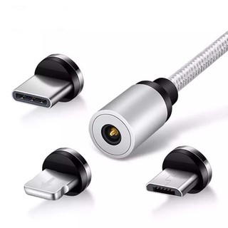 Cáp sạc nam châm đa năng 3 đầu