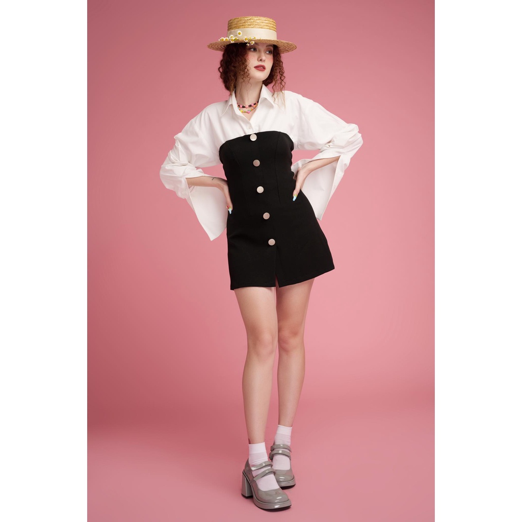 PARIS DRESS - MONICA SHIRT | Set Đầm Sơ Mi Antidote