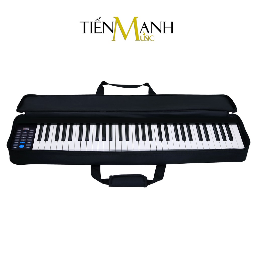 [Tặng Sticker] Đàn Piano Điện Konix PH61 - 61 Phím nặng Cảm ứng lực Có Loa - Chính Hãng