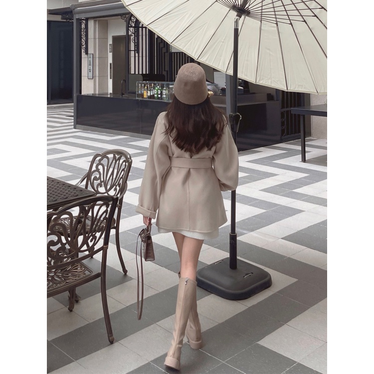 ❄❄Áo Khoác Len Nữ Dáng Dài Cho Các Quý Cô Thanh Lịch ❄❄❄