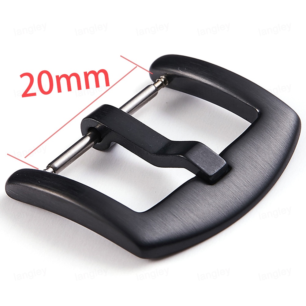 Mới Khóa Dây Đồng Hồ Đeo Tay Bằng Thép Không Gỉ 14Mm 16mm 18mm 20mm 22mm 316L