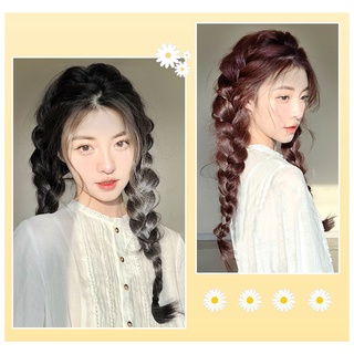  Tóc giả thắt bím dài đẹp dành cho nữ-Tóc tết giả kiểu thắt bím dài 33cm nhiều màu sắc   Hàng có sẵn  - 17 