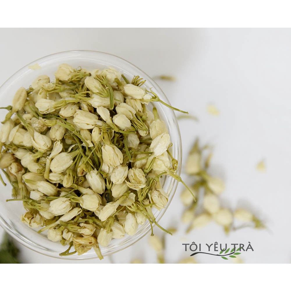 Hoa Nhài - Hoa Lài (Nụ trắng, thơm, đẹp) 500G