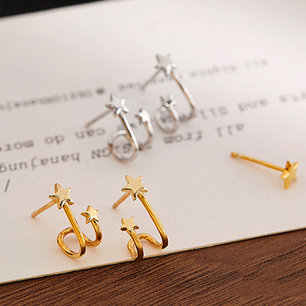 Bông Tai Hình Ngôi Sao Dễ Thương Cho Nữ