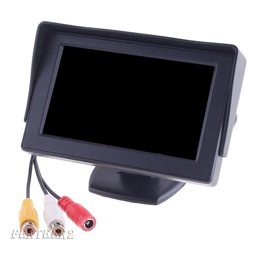 Màn hình hiển thị LCD 4.3" chiếu hậu cho xe hơi chất lượng cao | BigBuy360 - bigbuy360.vn