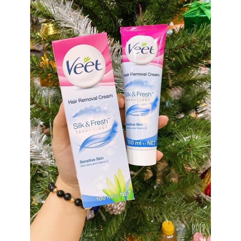 Kem tẩy lông veet pháp 100ml‘’ Hàng chính hãng’’ | BigBuy360 - bigbuy360.vn