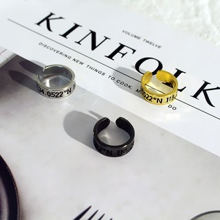 HỖ TRỢ SHIP - Nhẫn chữ nam nữ thời trang