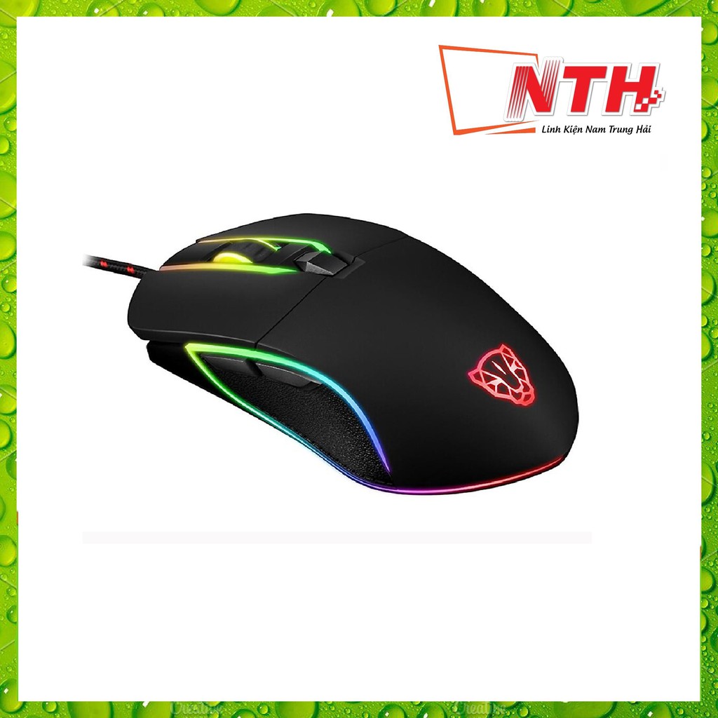 [Mã 159ELSALE hoàn 7% đơn 300K] CHUỘT MOTOSPEED V30 GamingGaming mouse có LED RGB thay đổi theo DPI