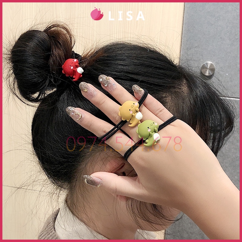 Dây Buộc Tóc, Dây Cột Tóc Hình Dễ thương Lisa M91