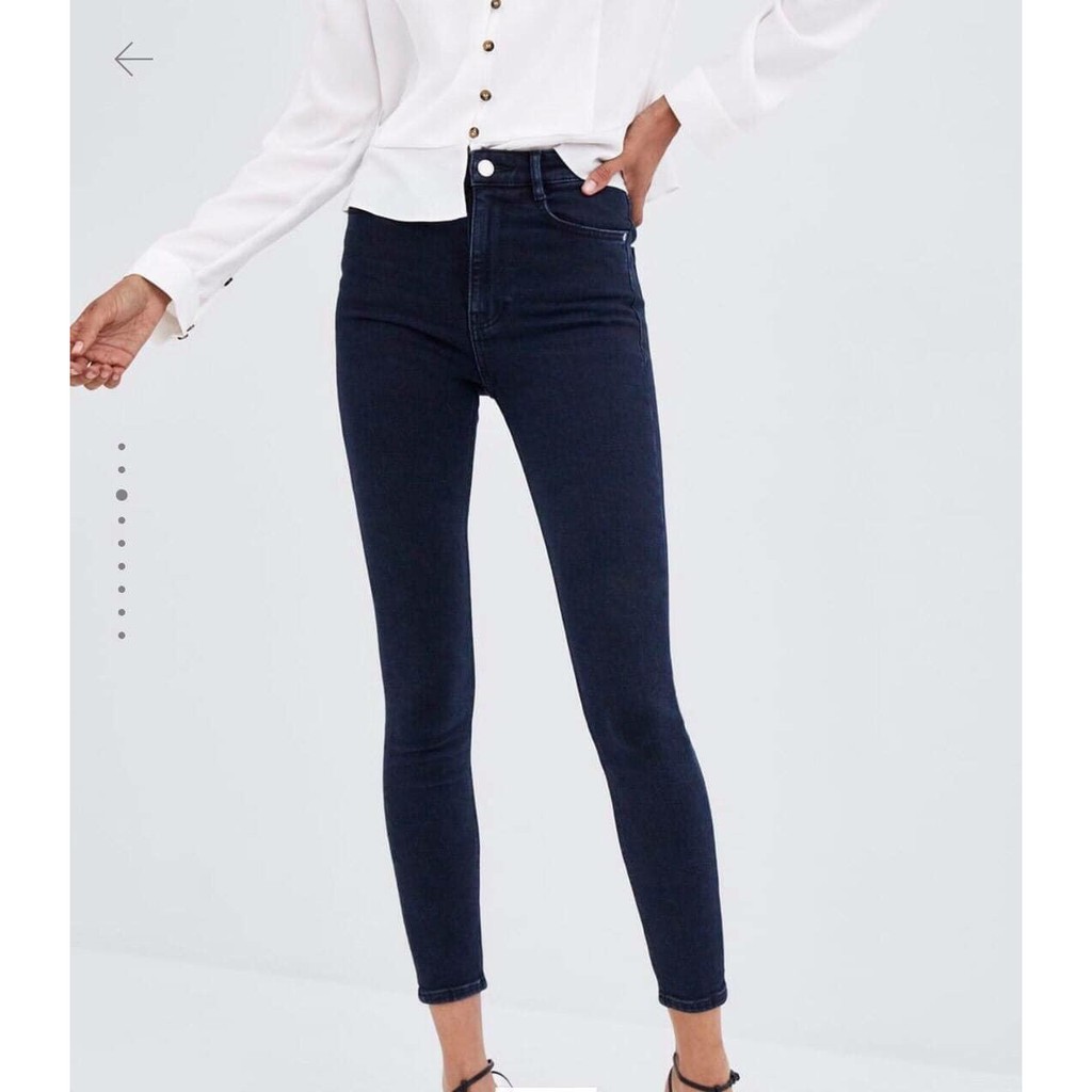 [Freeship] QUẦN JEAN NỮ LƯNG CAO MÀU XÁM THỜI TRANG NOBLE TN006