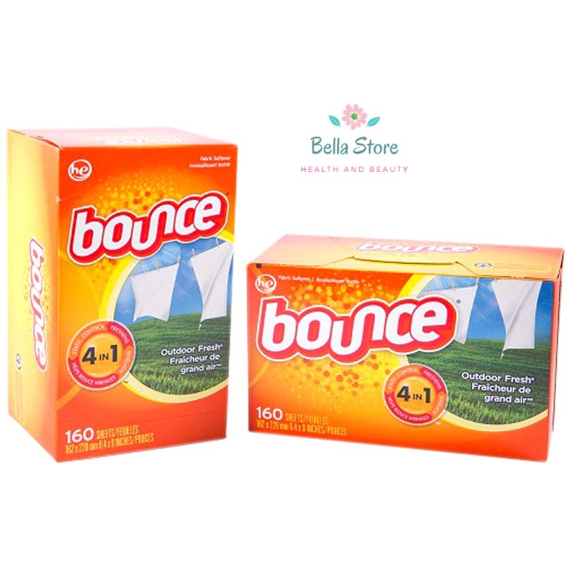 [Tách lẻ 1 tờ] Giấy thơm quần áo Bounce