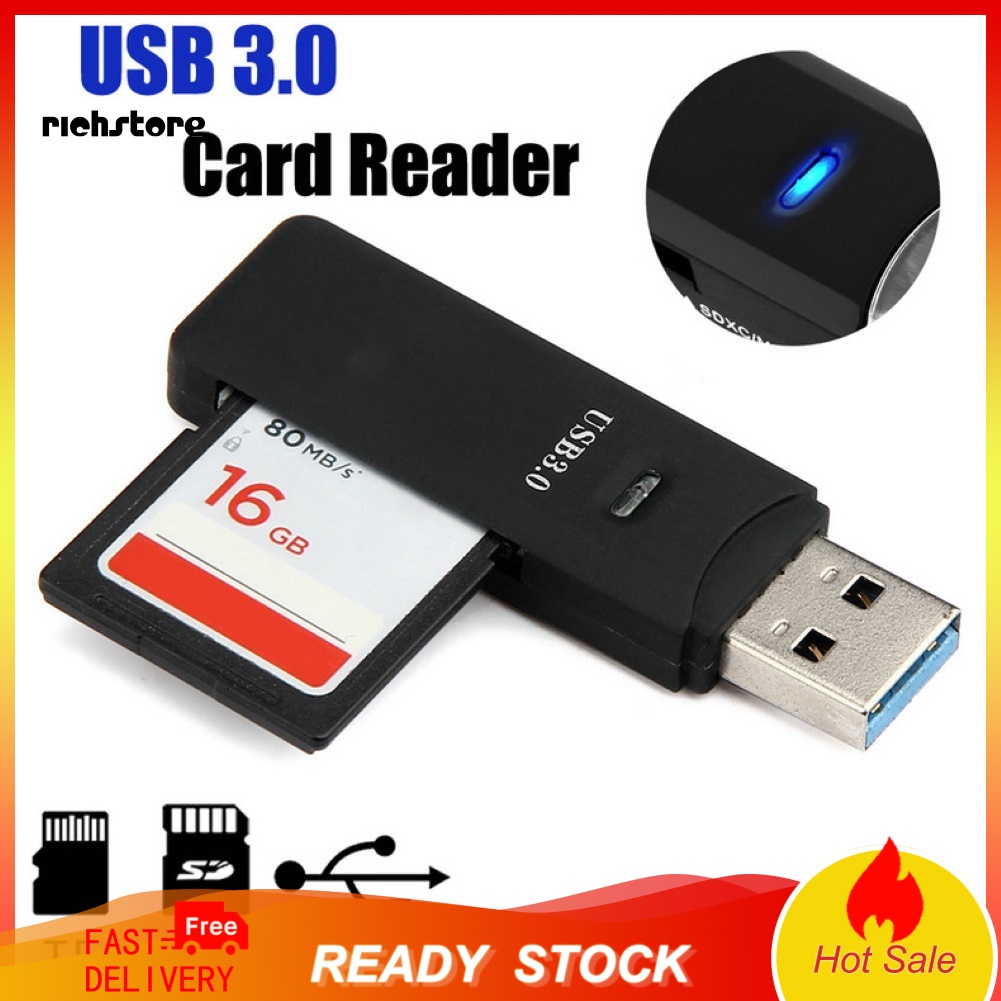 Đầu Đọc Thẻ Nhớ USB 3.0 Cho PC Laptop | BigBuy360 - bigbuy360.vn