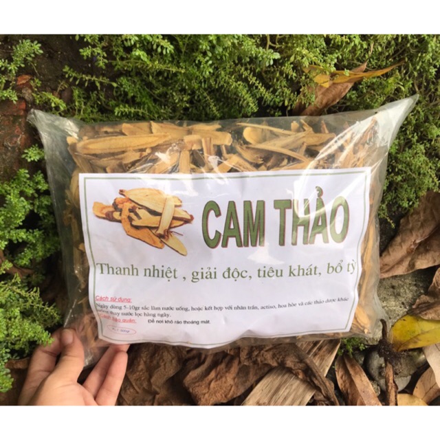 Cam thảo khô thái lát