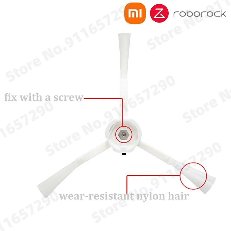 Xiaomi Mijia Mi 1 1S Roborock S5 S50 S5 max Hộp Đựng Chổi Chính Bộ Lọc Chổi Bên Tấm Lọc Hepa Chuyên Dụng Cho Robot Hút Bụi