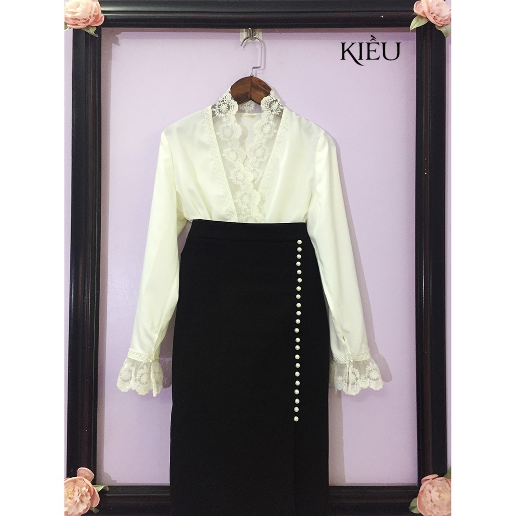 Chân Váy Bút Chì Đen 💖Freeship💖 Chân Váy Xẻ Trước Vải Co Giãn  Mango | BigBuy360 - bigbuy360.vn
