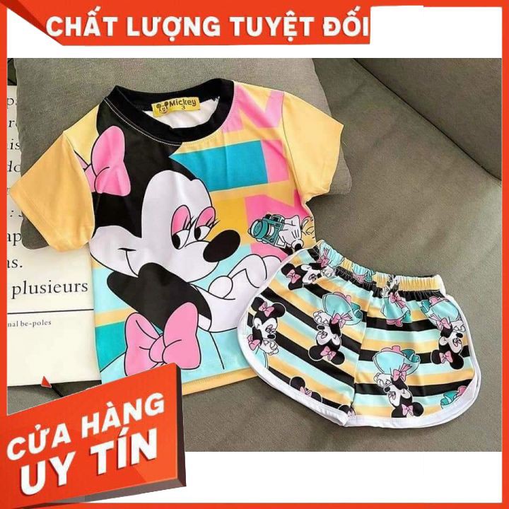 ⚡⚡XẢ SALE⚡⚡(18kg - 32kg) ĐỒ BỘ BÉ GÁI SIZE ĐẠI.THUN LẠNH 3D LOẠI 1