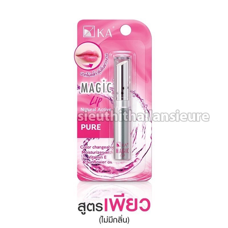 Son dưỡng có màu KA Magic Lip Natural Active 2.2g | BigBuy360 - bigbuy360.vn