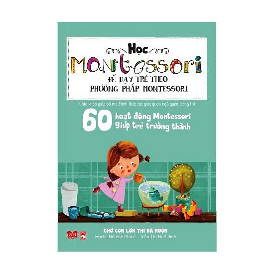 Sách - Combo 4 Cuốn Học Montessori Để Dạy Trẻ Theo Phương Pháp Montessori - Tủ Sách Shop Bố Ken | BigBuy360 - bigbuy360.vn