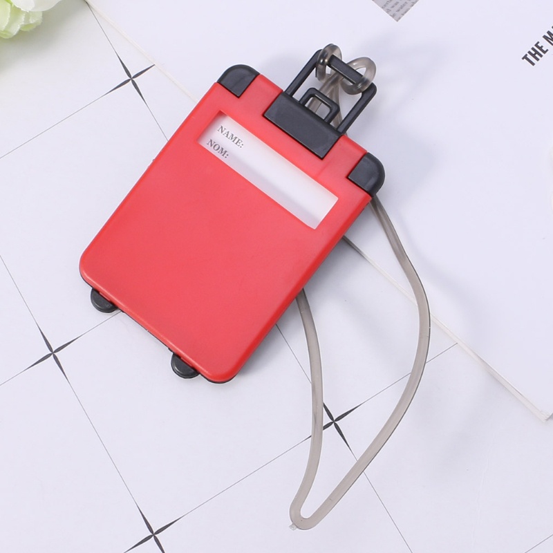 Thẻ Đánh Dấu Ghi Tên Hành Lý Bằng ABS Tiện Dụng